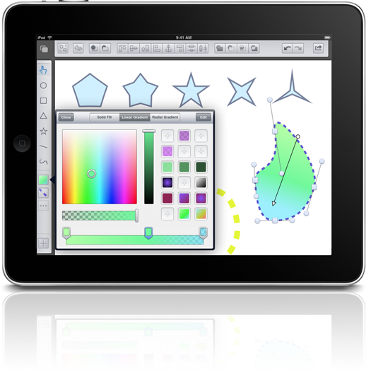 Freeform The Vector Drawing iPad App Stunt Software